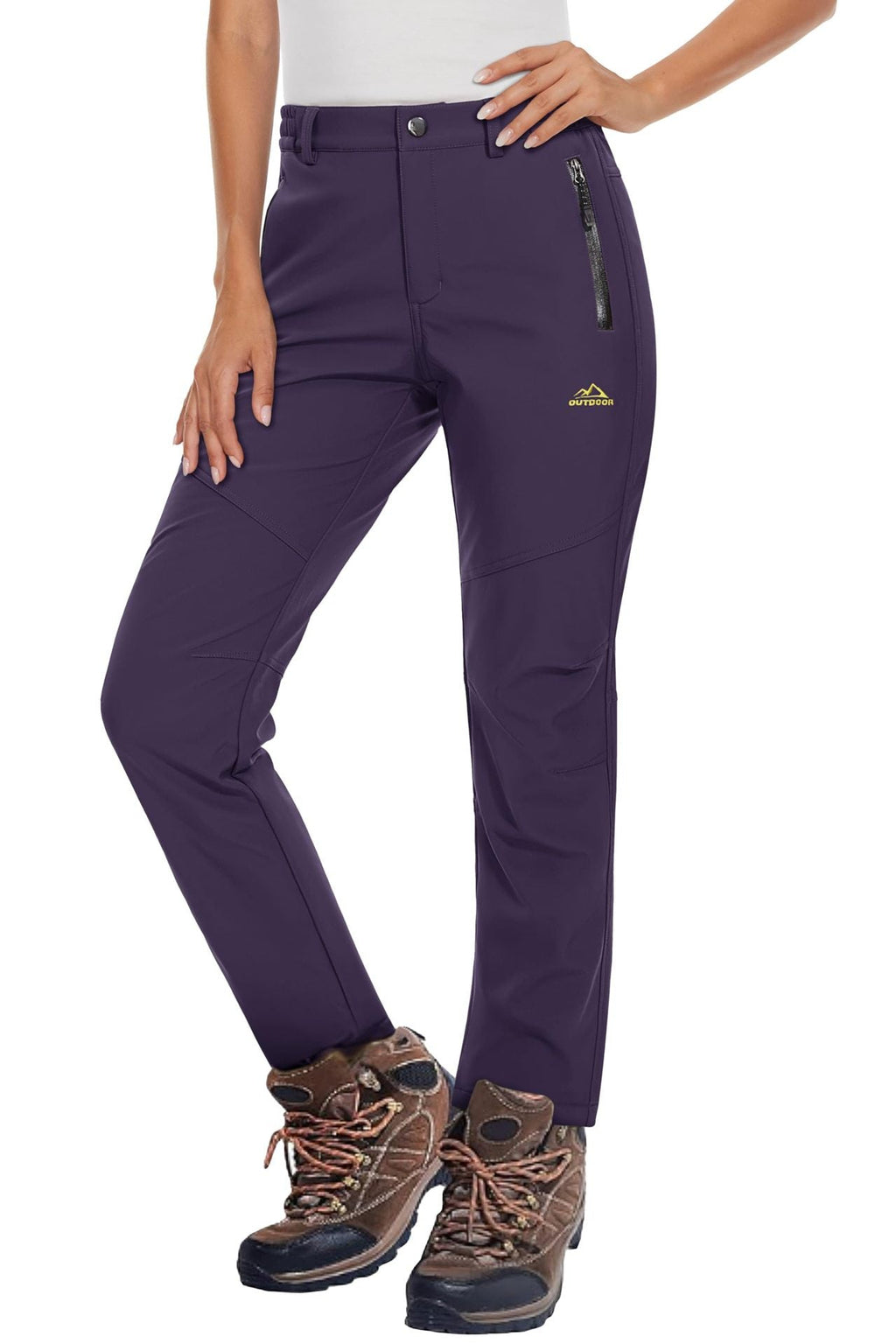 Bruno | Womens Cargo Trousers Fleece Lined Warm Winter Combat Pants