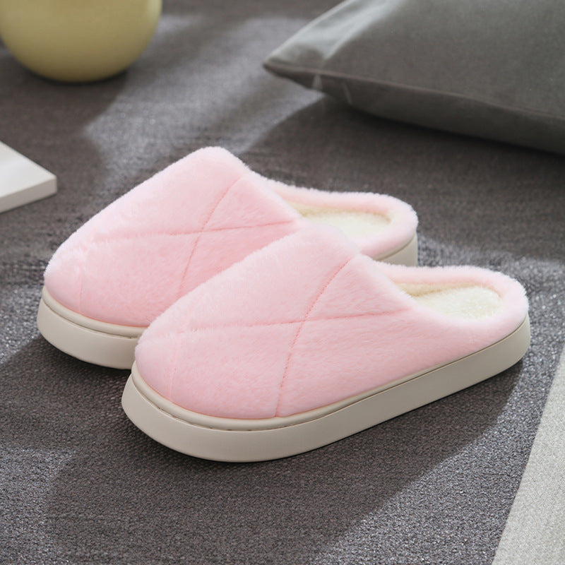 Hollis | Womens Slippers Fluffy Warm Memory Foam House Slippers