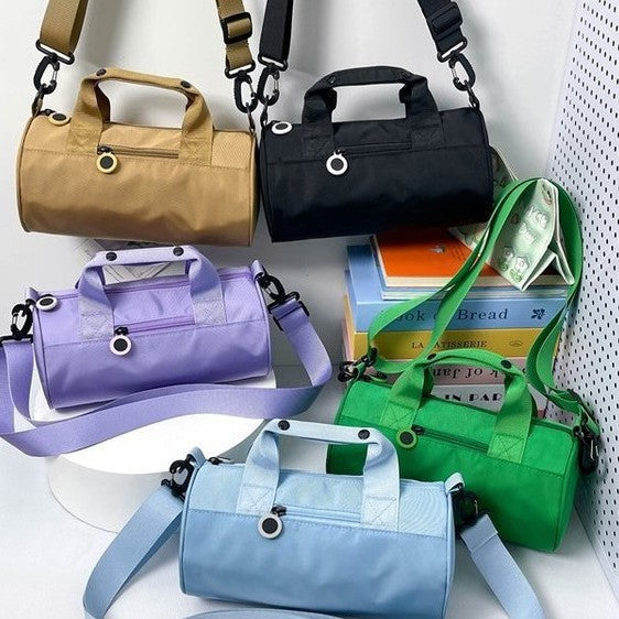 Xander | Womens Crossbody Bag Mini Cylinder Barrel Shoulder Handbag