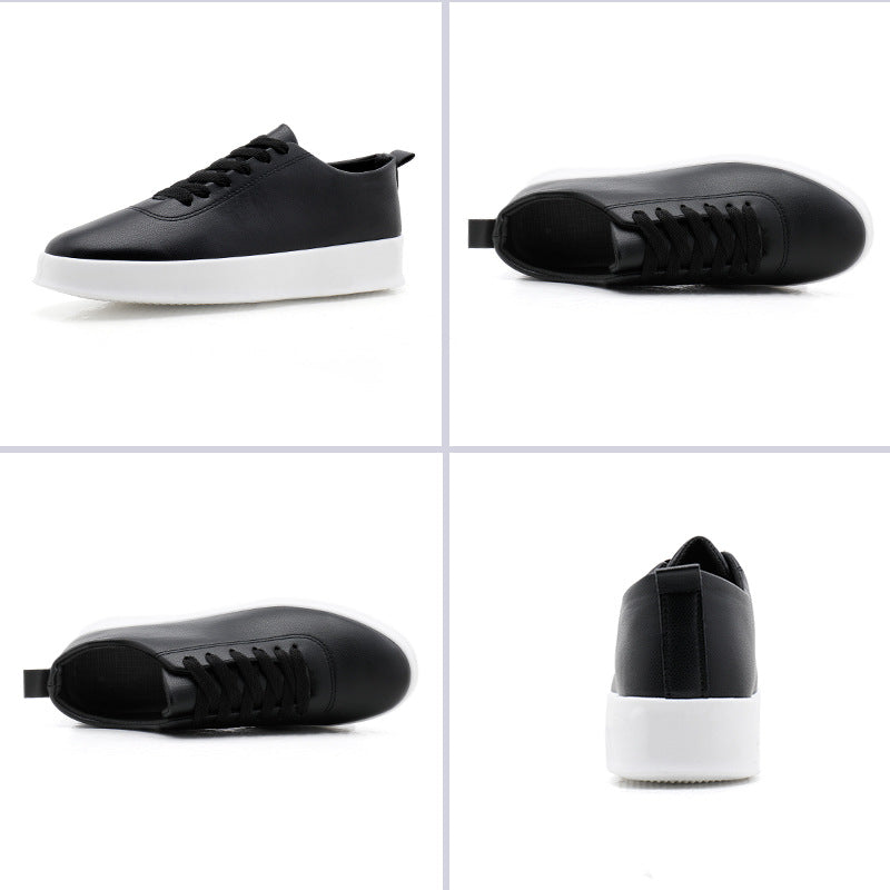 Carsten | Mens White Trainers Slip on Breathable Sports Shoes - 5