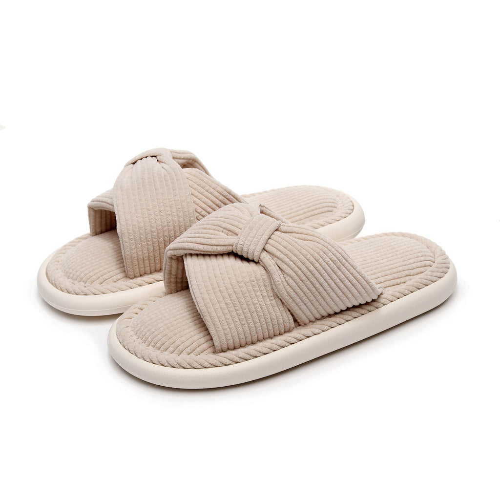 Wren | Womens Slippers House Indoor Open Toe Soft Sole Slippers