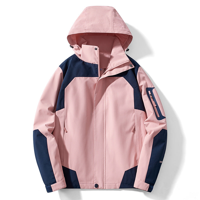 Hendrick | Mens Waterproof Jacket Windproof Lightweight Hooded Rain Jacket