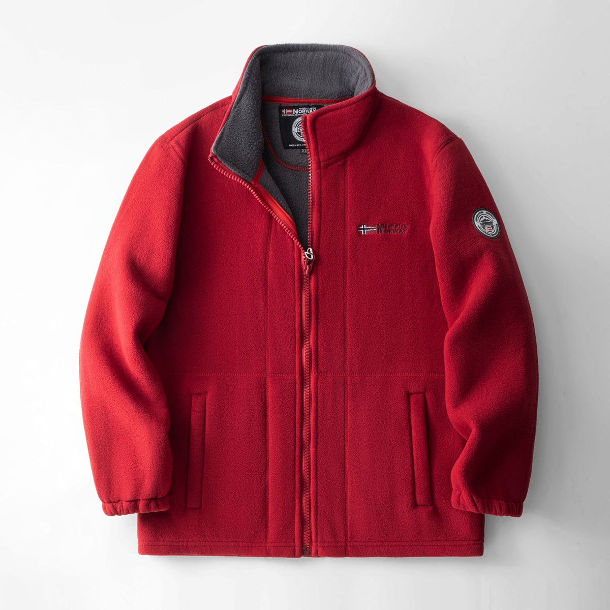 Percival | Mens Fleece Jacket Zip Up Warm Winter Casual Jacket