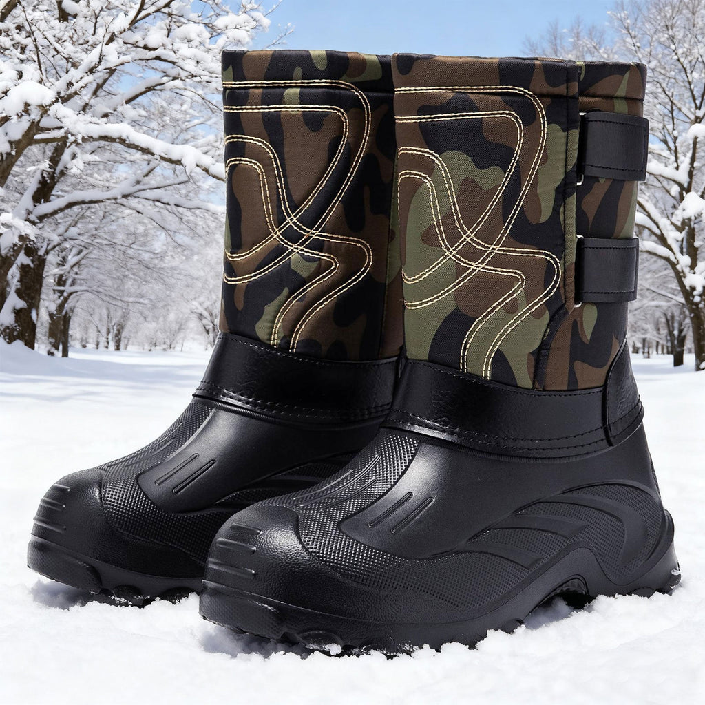 Florian | Mens Snow Boots Waterproof Fleece Lined Warm Winter Boots