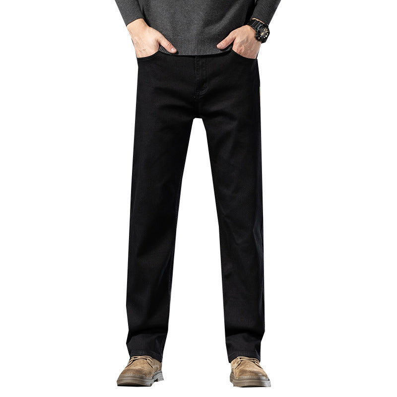 Jules | Mens Straight Leg Loose Washed Retro Jeans - 5