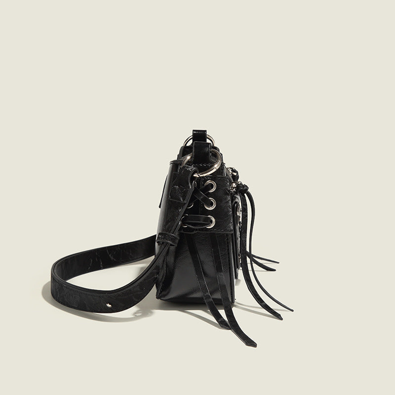 Aldo | Womens Crossbody Bag Bow Motorcycle Shoulder Handbag