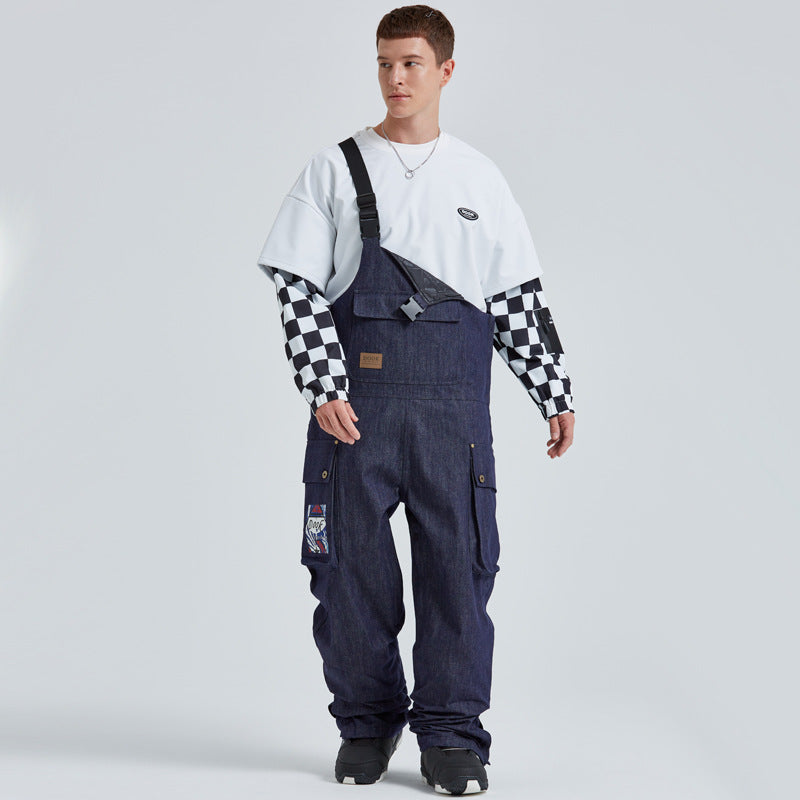 Milan | Mens Ski Trousers Salopettes Waterproof Windproof Snowboard