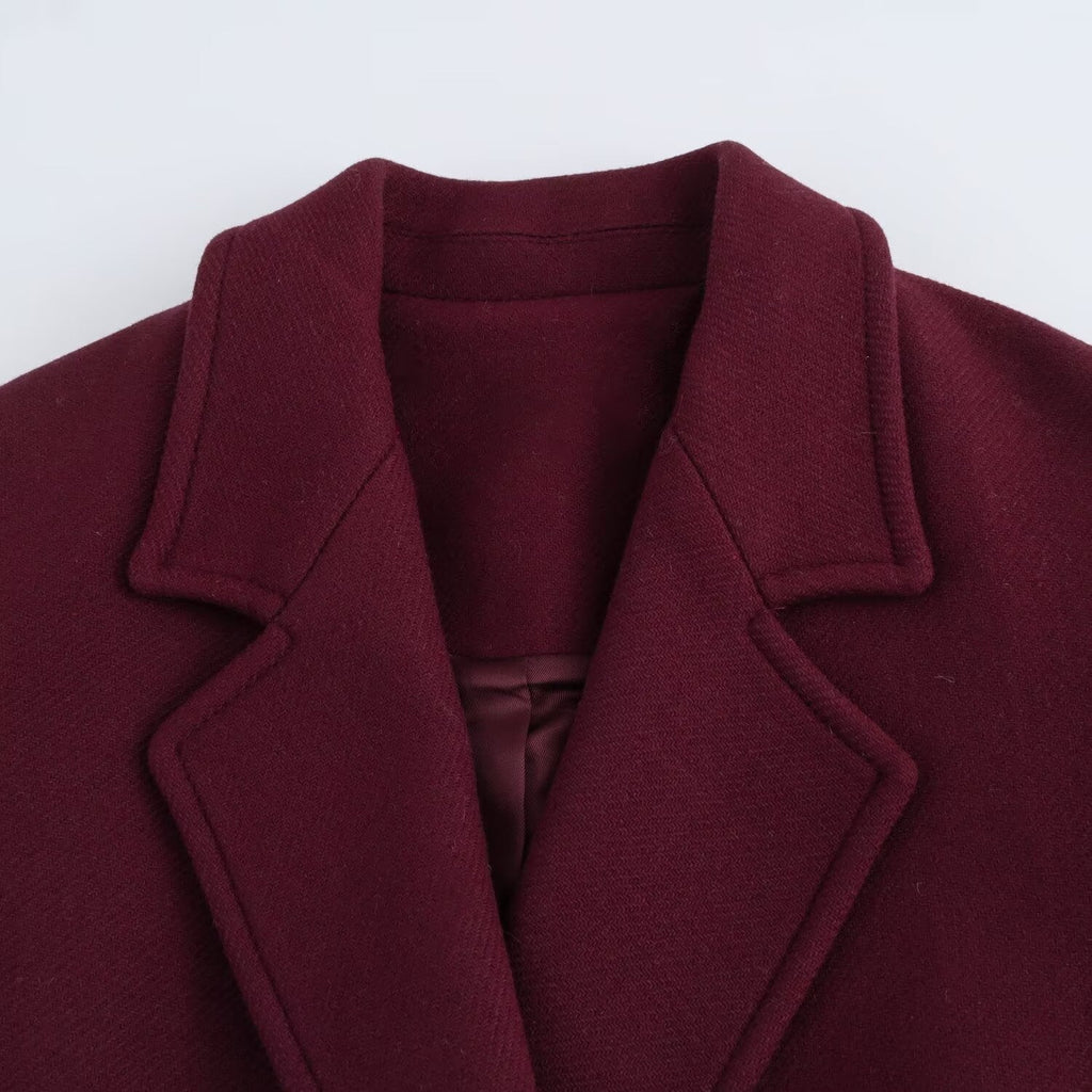 Magnus | Womens Wool Coat Blended Winter Overcoat