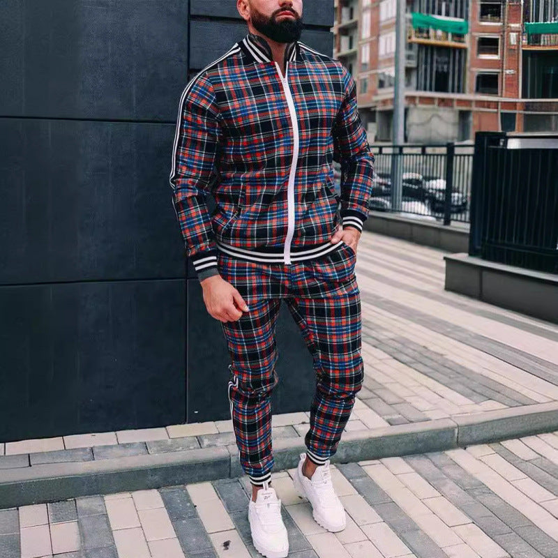 Cleo | Mens Tracksuit Shacket Two Piece Set Jacket Trousers Casual