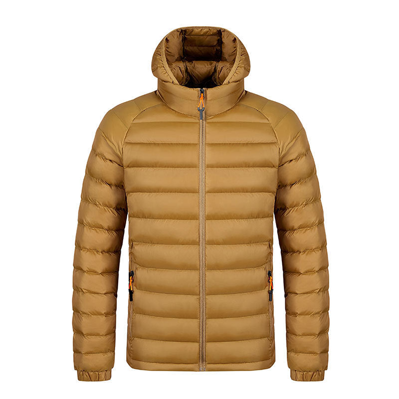Nathaniel | Mens Puffer Jacket Hooded Padded Warm Winter Coat