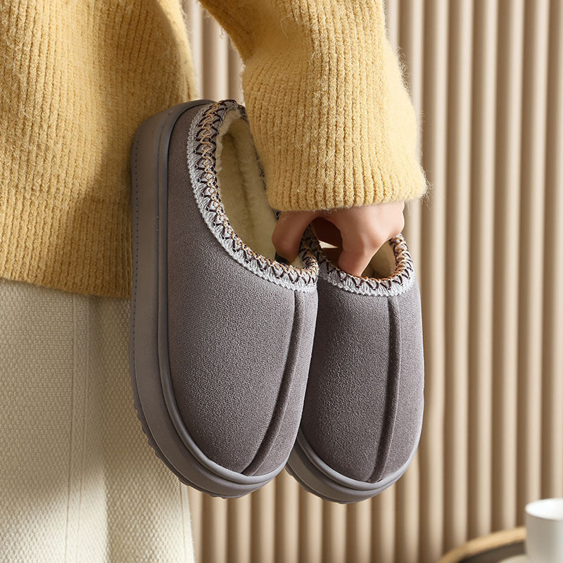 Dax | Womens Slippers Fluffy Warm Memory Foam House Slippers