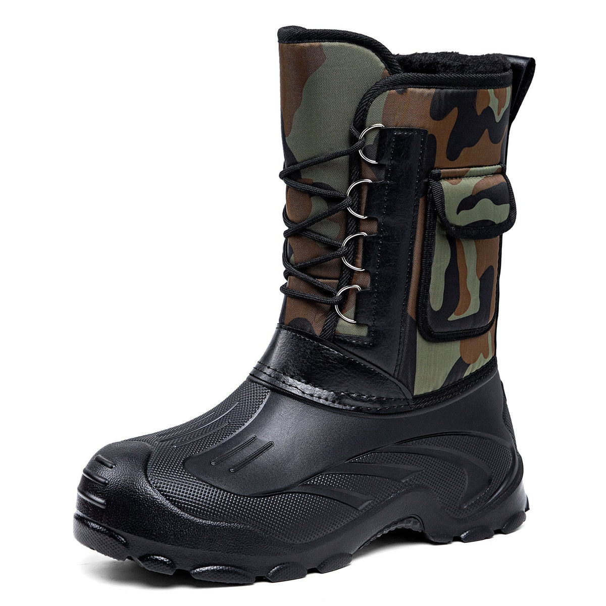 Ferris | Mens Snow Boots Waterproof Fleece Lined Warm Winter Boots
