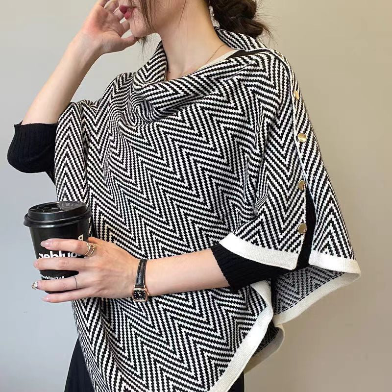 Willa | Womens Scarf Shawl Cape Warm Wrap