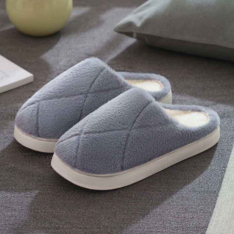 Hollis | Womens Slippers Fluffy Warm Memory Foam House Slippers