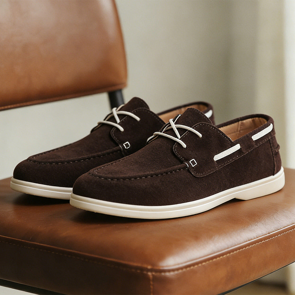 Fabian | Mens Leather Loafers Slip on Driving Casual Shoes - 19