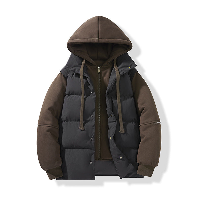 Jasper | Mens Puffer Padded Hooded Quilted Warm Winter Coat - 2