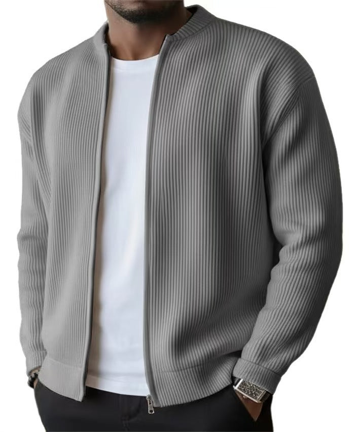 Barnaby | Mens Varsity Jacket Corduroy Baseball Bomber Casual Jacket