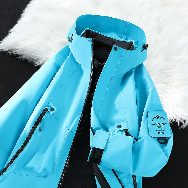 Odile | Womens Waterproof Jacket Hooded Windproof Outdoor Rain Coat