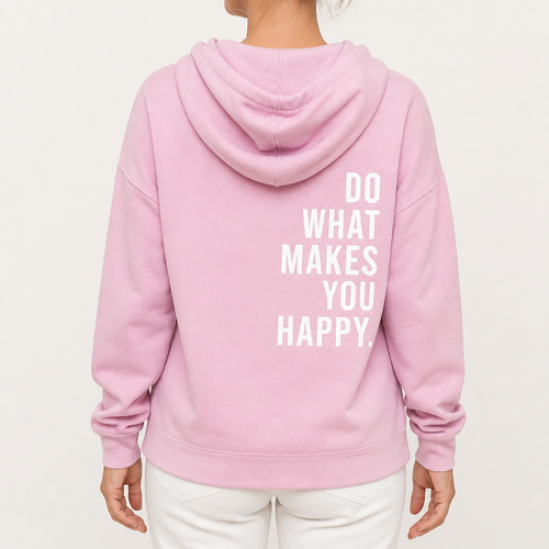 Adeline | Womens Hooded Vintage Letter Print Loose Pullover Sweater, Multi