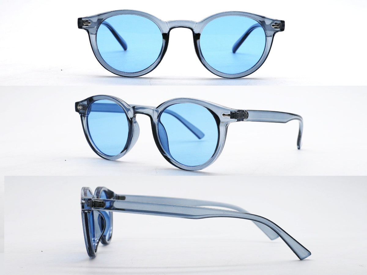 Auden | Womens Retro Round UV400 Sunglasses - Multi