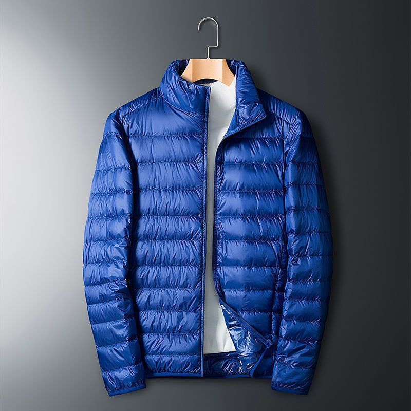 Barnaby | Mens Quilted Lightweight Puffer Jacket, Sapphire Blue
