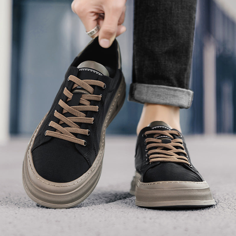 Bennett | Mens Breathable Lightweight Casual Black Shoes - 2