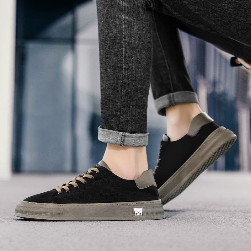 Bennett | Mens Breathable Lightweight Casual Black Shoes - 4