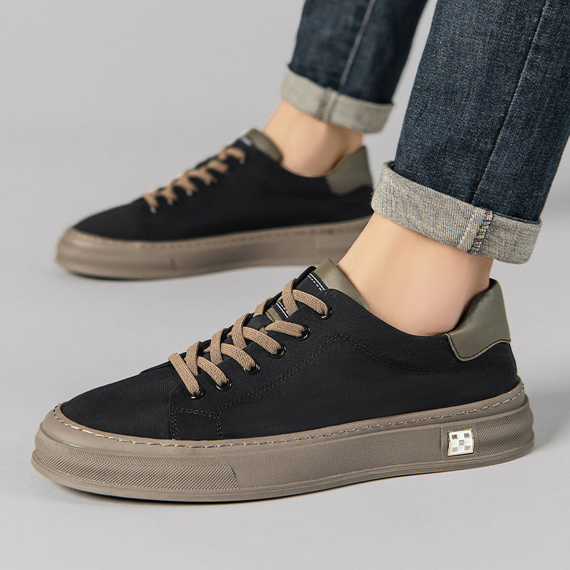 Bennett | Mens Breathable Lightweight Casual Black Shoes - 6