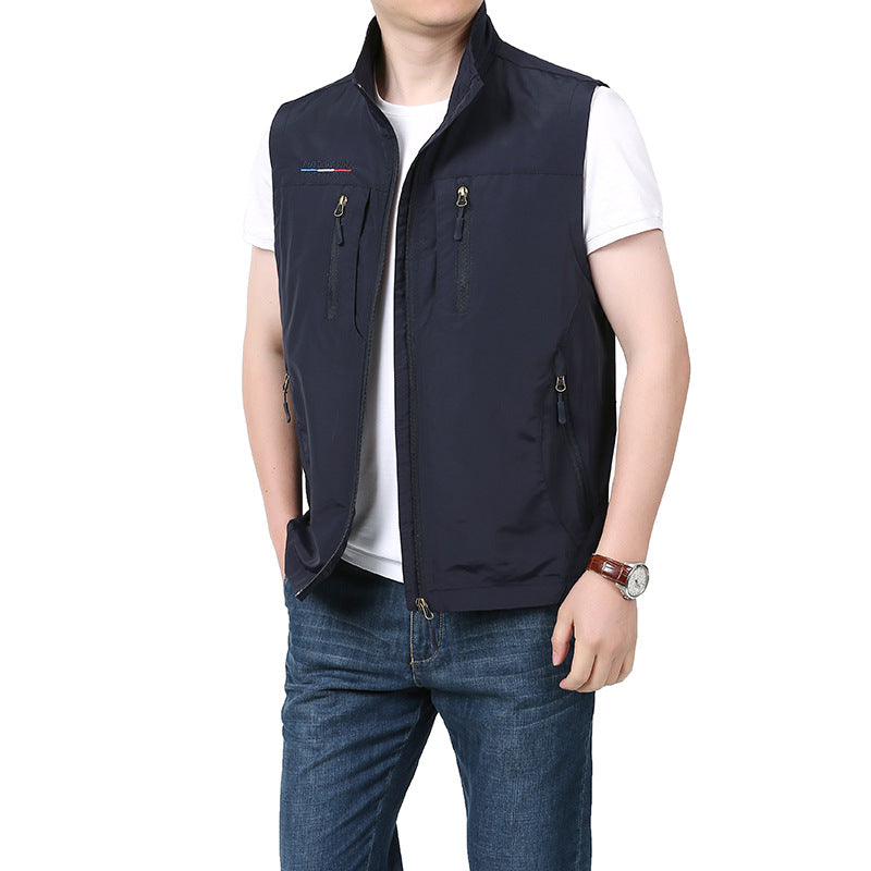 Brennan | Mens Quick Dry Pocket Outdoor Work Gilet Vest - 1