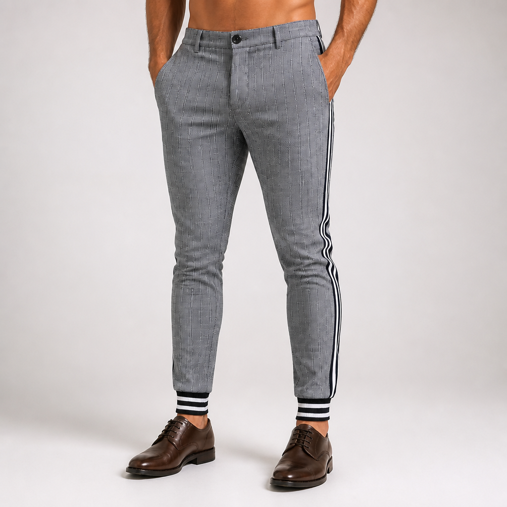 Cleo | Mens Tracksuit Shacket Two Piece Set Jacket Trousers Casual, Design 3
