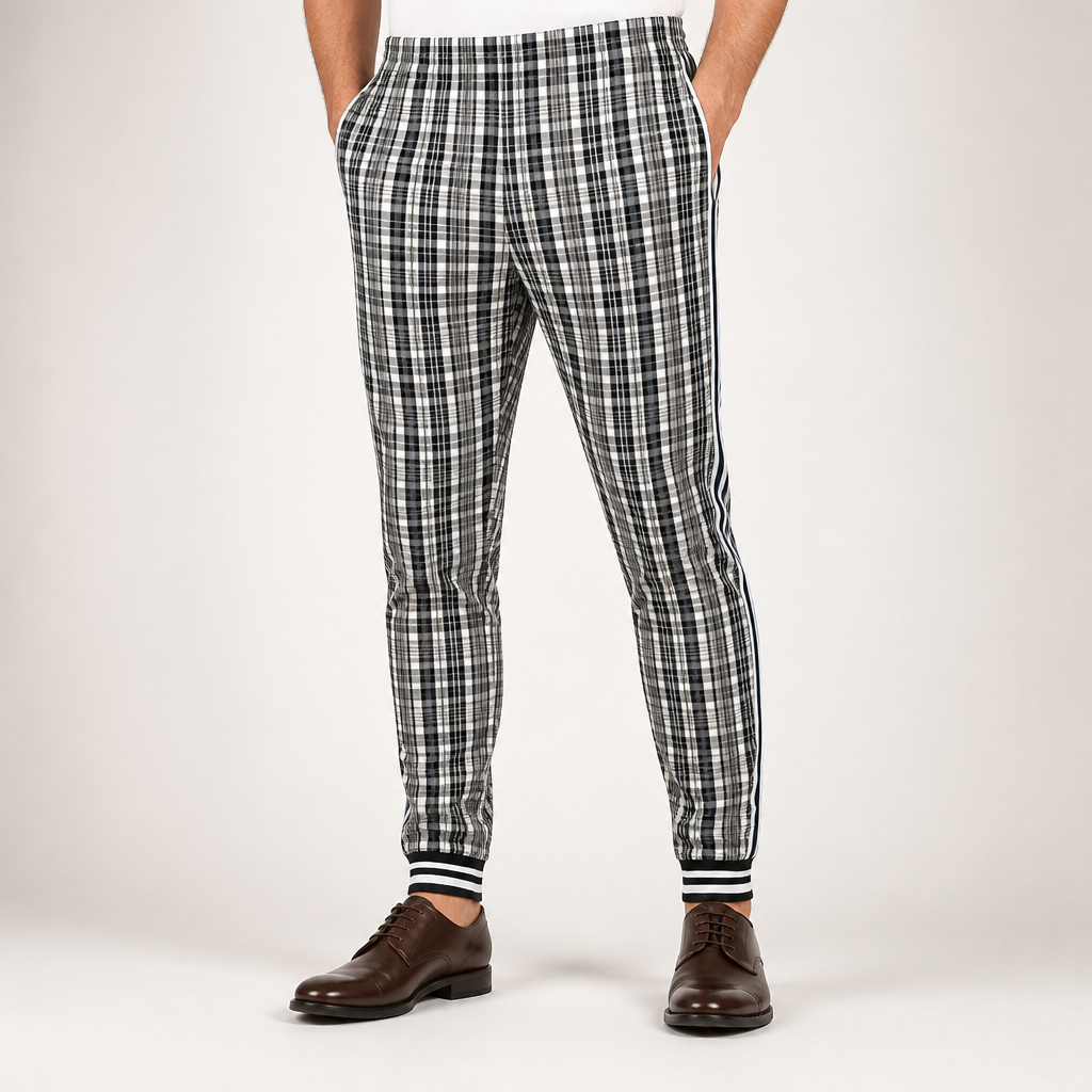 Cleo | Mens Tracksuit Shacket Two Piece Set Jacket Trousers Casual, Design 4