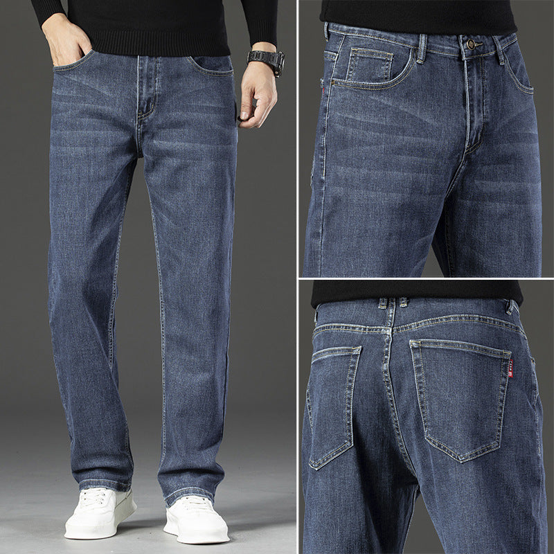 Cole | Straight Leg Stretch Mens Jeans