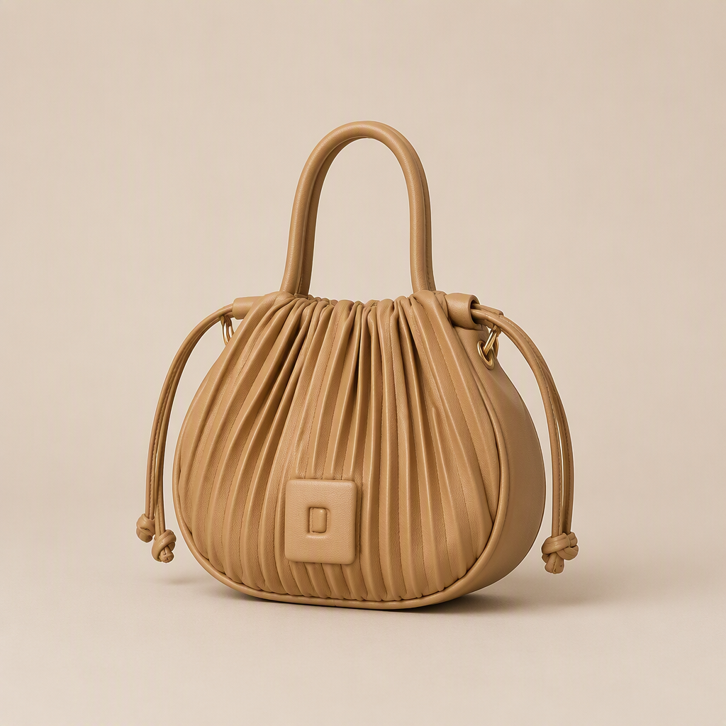 Cyril | Womens Shoulder Bag Crossbody Designer Handbag Small, Khaki