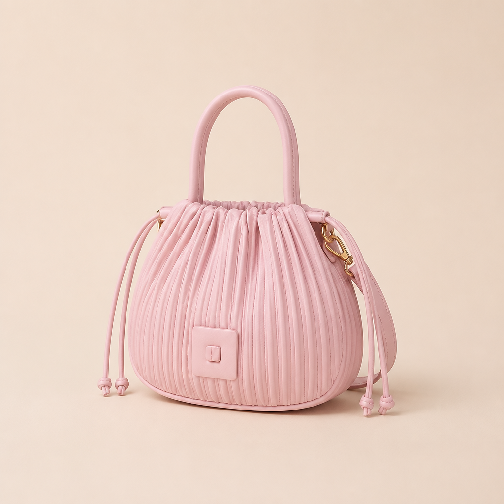 Cyril | Womens Shoulder Bag Crossbody Designer Handbag Small, Pink
