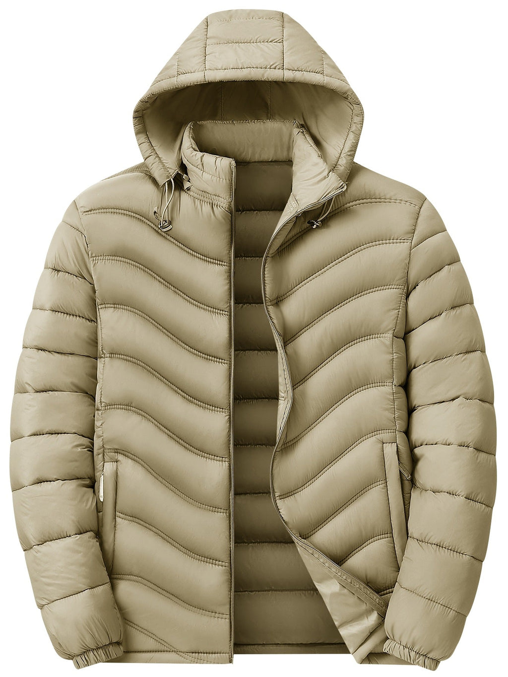 Eamon | Mens Puffer Jacket Padded Winter Jacket Lightweight Quilted Coat - 1