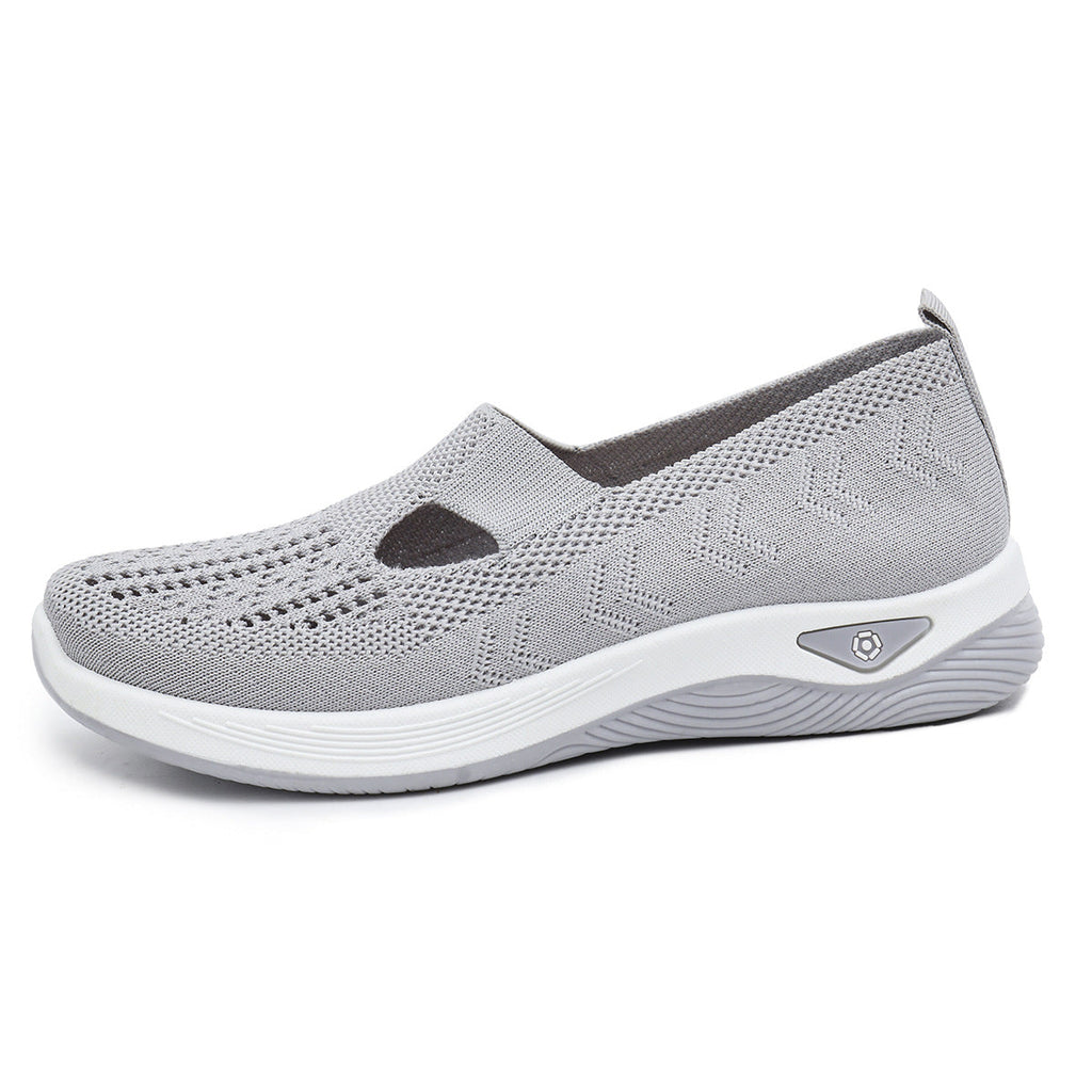 Elka | Womens Flexible Knit Lightweight Shoes - 8