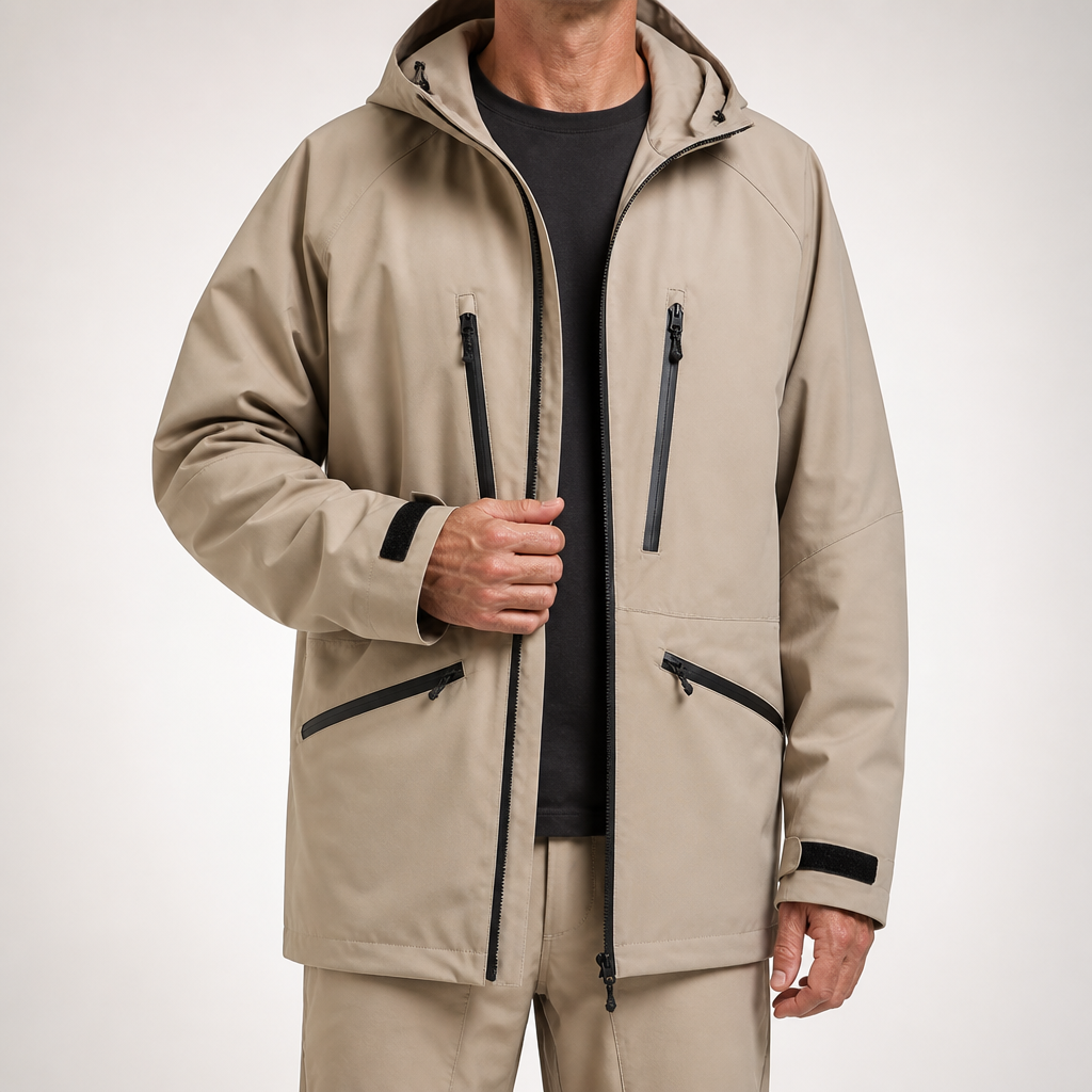 Elke | Mens Ski Jacket Waterproof Windproof Snowboard Winter Coat, Design 2