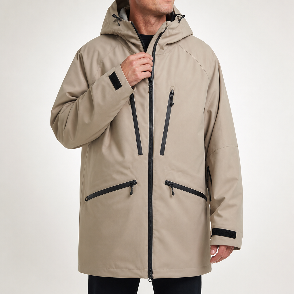 Elke | Mens Ski Jacket Waterproof Windproof Snowboard Winter Coat, Design 7