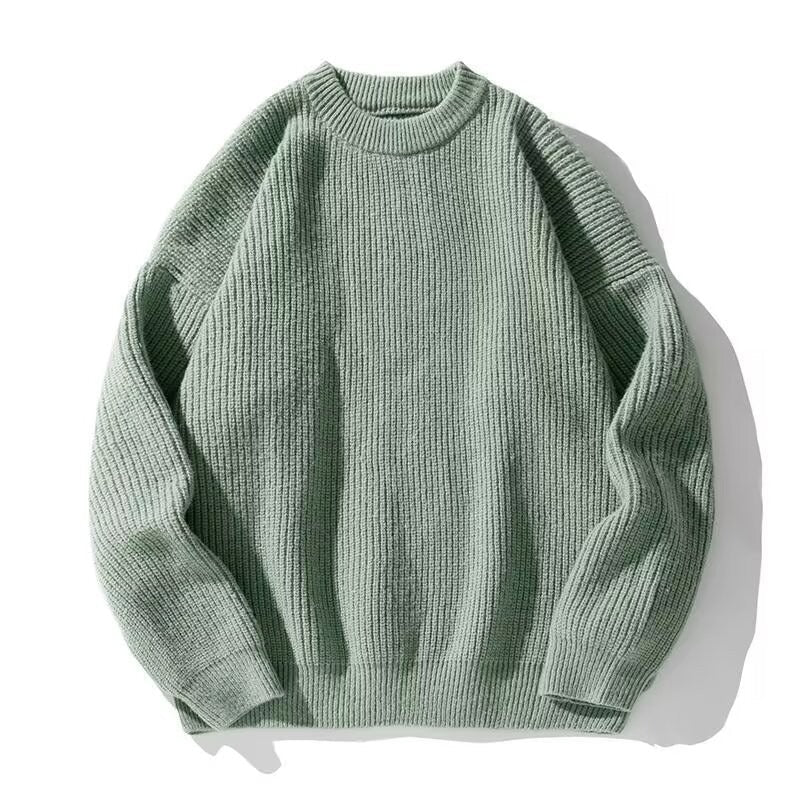 Everett | Mens Heavy Rib Knitted Jumper Loose - 10