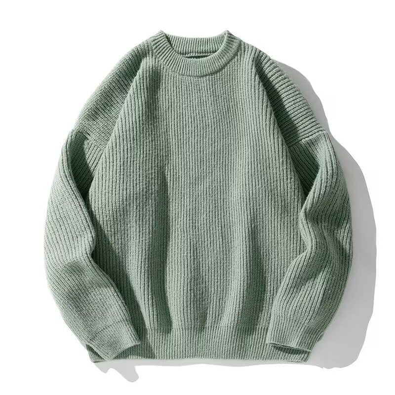 Everett | Mens Heavy Rib Knitted Jumper Loose - 2