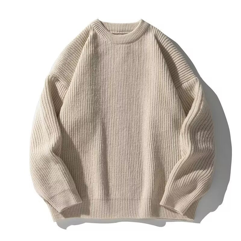 Everett | Mens Heavy Rib Knitted Jumper Loose - 4