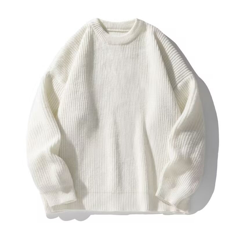Everett | Mens Heavy Rib Knitted Jumper Loose - 8