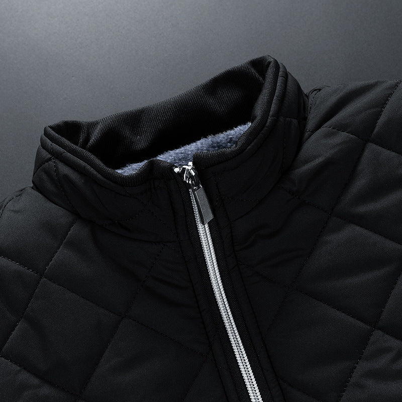 Ferris | Mens Quilted Fleece Lined Winter Jacket