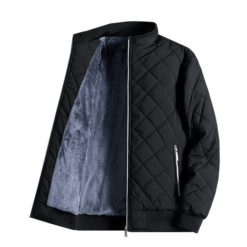 Ferris | Mens Quilted Fleece Lined Winter Jacket