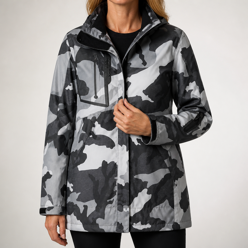 Foster | Womens Waterproof Jacket Ski 3 In 1 Windproof Hooded Winter Coat, Design 1
