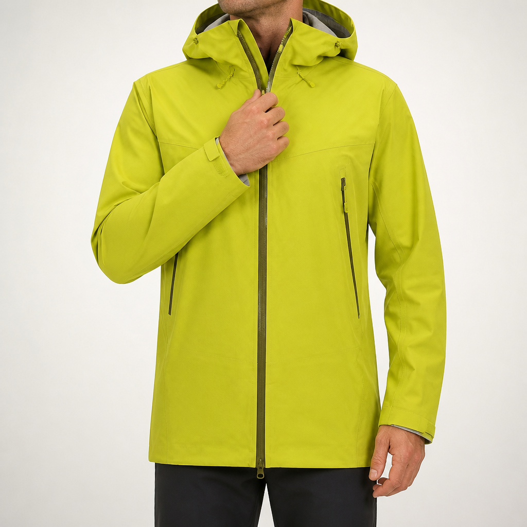 Ines | Mens Waterproof Jacket Hardshell Windproof Mountaineering Outdoor Coat, Design 4