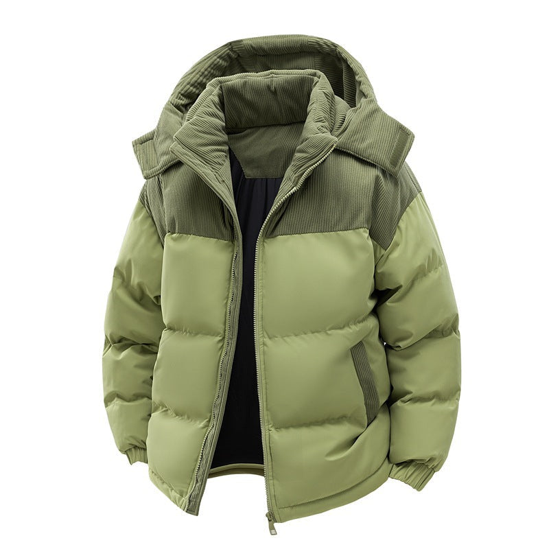 Ira | Mens Padded Fleece Lined Winter Warm Quilted Puffer Jacket - 2