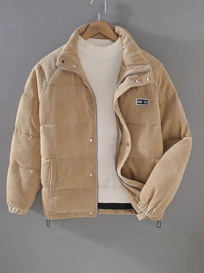 Jarvis | Mens Corduroy Padded Winter Soft Shell Jacket - 1