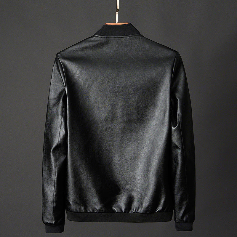 Kai | Mens Slim Fit Leather Jacket - 1