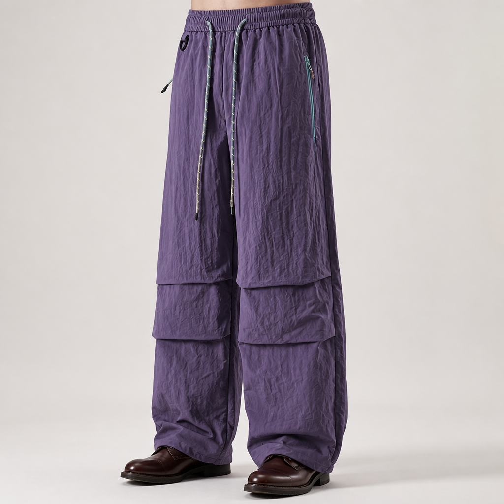 Kaspar | Mens Walking Trousers Quick Dry Lightweight Outdoor Hiking Pants, Purple